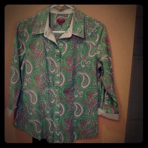 NNW Talbot's blouse sz 8